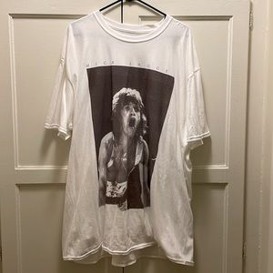 Mick Jagger shirt dress